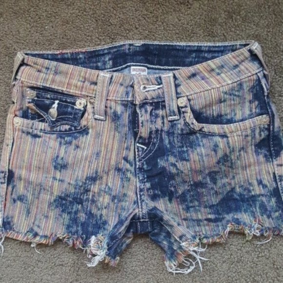True Religion Other - ⬇⬇ True Religion Acid Wash Fray Shorts Girl 12